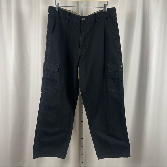 Wrangler 36x30 Cargo Wide Leg Pants Grunge Workwear Outdoor Hiking - Picture 1 of 6